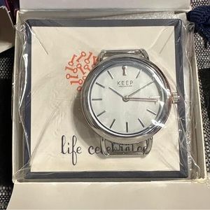 Keep Designs Circular Watch -NIB